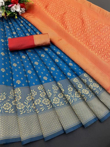 Wholesale Offer: Lichi Silk Banarasi Sarees for Weddings 2025 South Indian Saree 