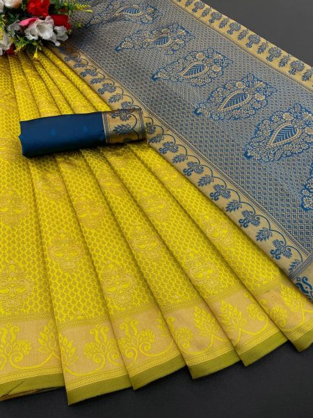 Wholesale Offer: Lichi Silk Banarasi Sarees for Weddings 2025 South Indian Saree 