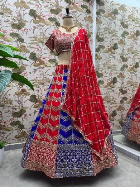 Wholesale Party Wear Lehenga Choli Online with Sequence Work   Can Can Designer Lehenga Choli
