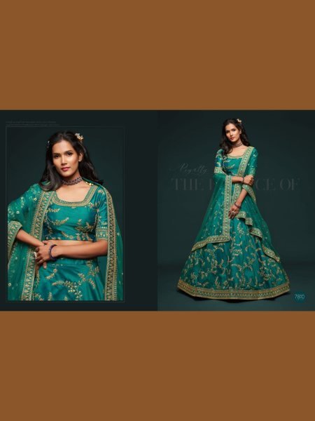 Wholesale Rate Art Silk Bridal Lehenga Choli By Royal Export  Bridal Lehenga Choli