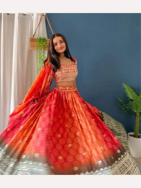 Wholesale Rate Chinon Silk Lehenga Choli Suppliers  Designer Lehenga Choli