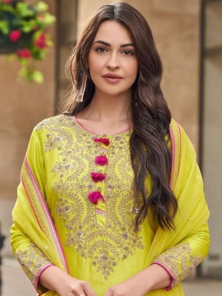 Wholesale Rate Fully Stitched Fox Georgette with  Sequence Embroidery Palazzo Suits  Ready To Wear Collection