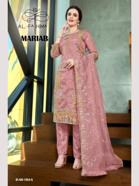 Wholesale Rate Pure Organza Suits Collection  Churidar Salwar Suits Wholesale