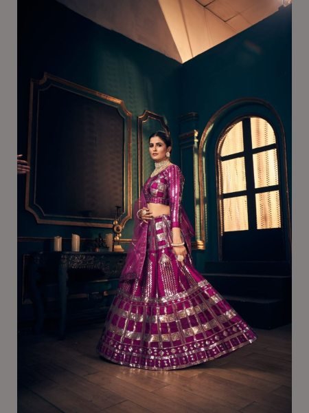 Wholesale Rate Silk Embroidery Work Lehenga Choli  Designer Lehenga Choli