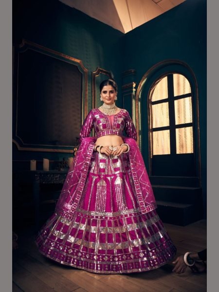 Wholesale Rate Silk Embroidery Work Lehenga Choli  Designer Lehenga Choli