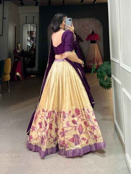 Wholesale Rate Silk Printed Lehenga Choli Designer Lehenga Choli