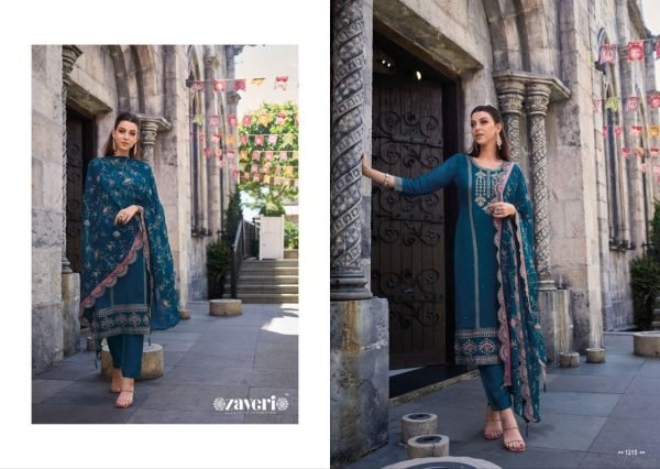 Wholesale Rate Soft Organza Embroidery Work Suits  Pakistani Suits Wholesale