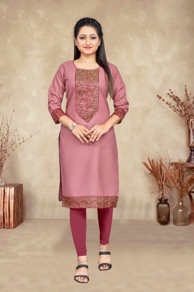 Women Beautiful Cotton Stylish Straight Kurti Cotton Kurtis Wholesale