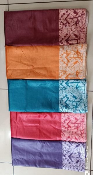 Women Cotton Printed Saree With Blouse Piece Printed Cotton Sarees Wholesale