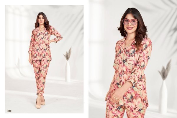 Women Floral Print Shirt   Pants Co Ord Set Best Offer Big Discount CO ORD Sets
