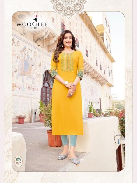 Women Heavy Reyon Handwork Full Set Kurtis Collection  Full Set Kurti