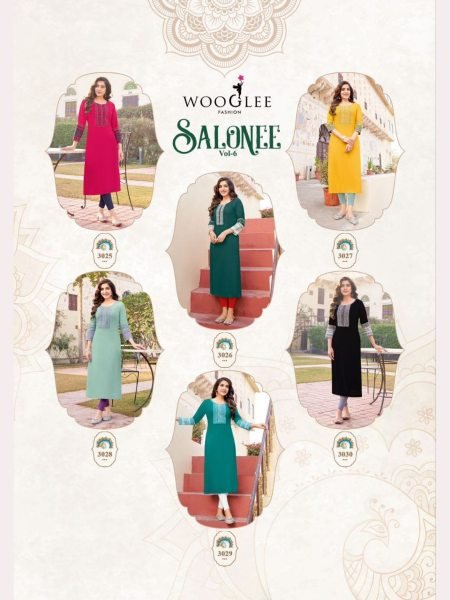 Women Heavy Reyon Handwork Full Set Kurtis Collection  Full Set Kurti