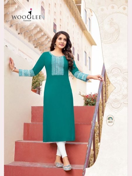 Women Heavy Reyon Handwork Full Set Kurtis Collection  Full Set Kurti