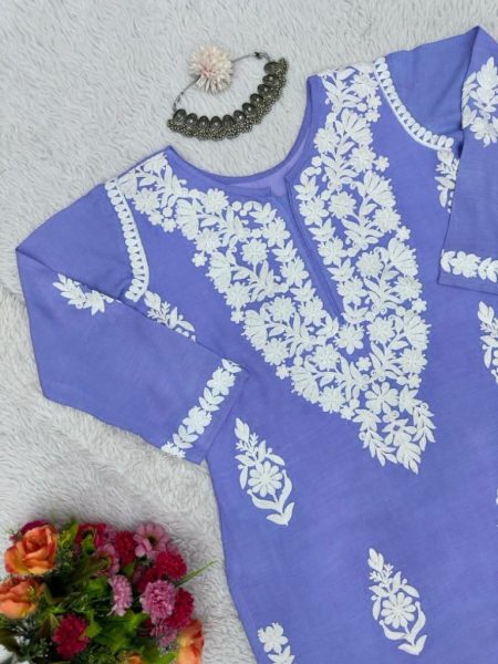 Women Rayon kurti With Pant  Kurti With Bottom Wholesale