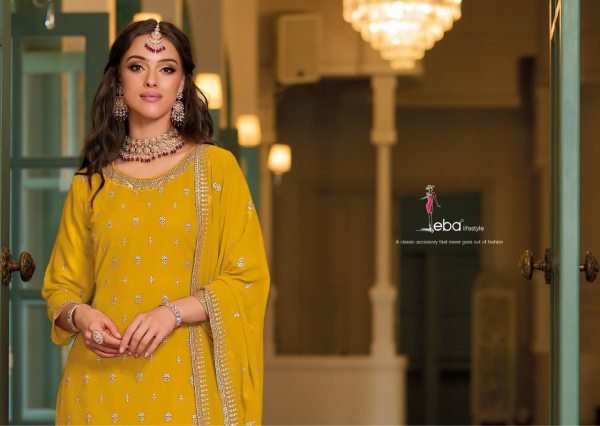 Women s Designer Fox Georgette Embroidery Work Salwar Suit Sharara Set