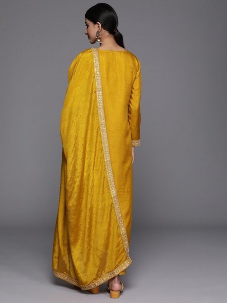 WOMEN S   GIRL CP VICHITRA KURTA PANT WITH DUPATTA SET 3 Piece Kurti Set