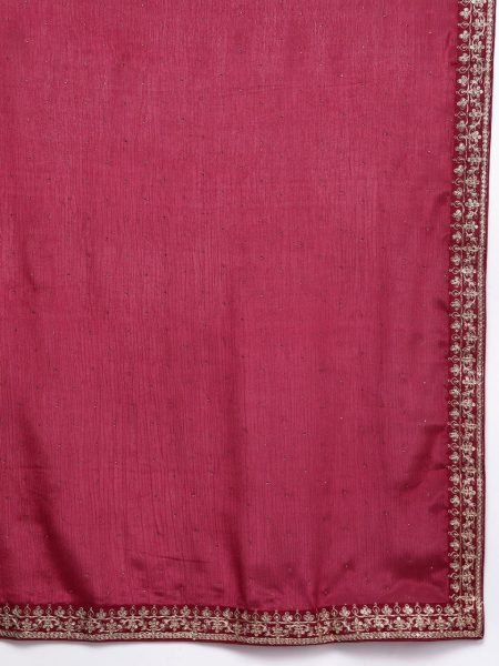 WOMEN S   GIRL CP VICHITRA KURTA PANT WITH DUPATTA SET 3 Piece Kurti Set