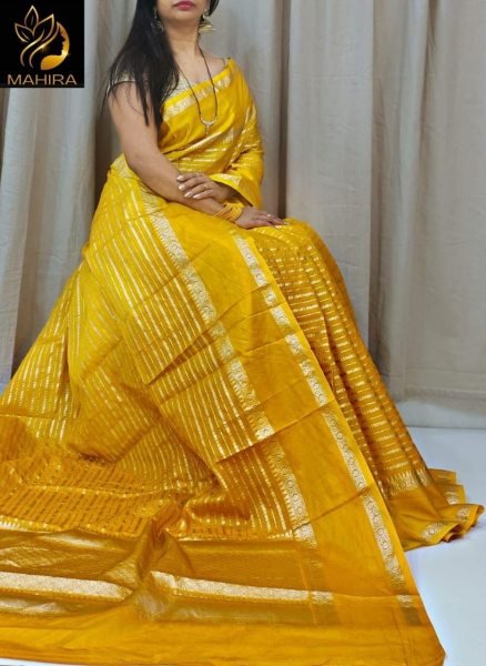 Womens Banarasi Lichi Silk Saree Banarasi Saree Wholesale