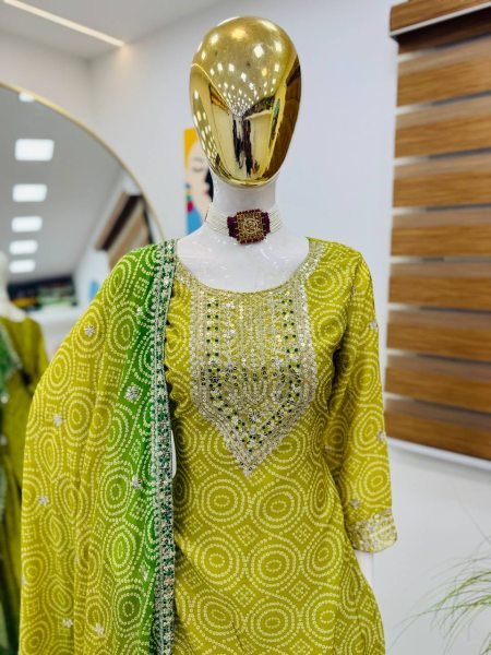 Chinon Designer Embroidery Sequins Work Women Readymade Salwar Suits Collection Ready To Wear Collection
