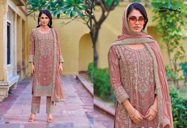 Your choice Zarina designer pakistani suits for girls Full Set Salwar Kameez