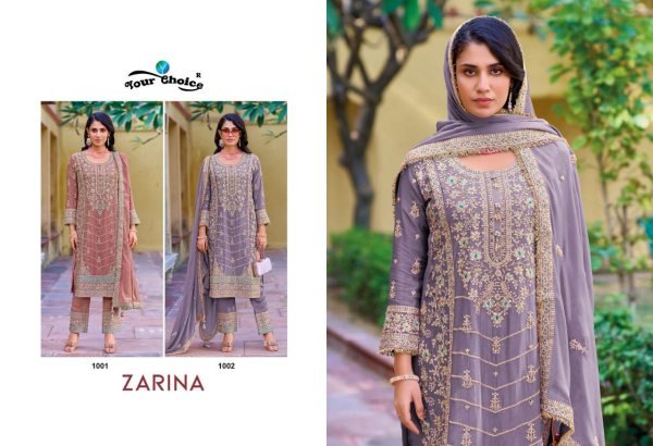Your choice Zarina designer pakistani suits for girls Full Set Salwar Kameez